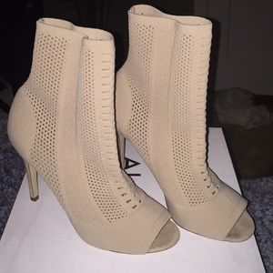 BRAND NEW ALDO SOCK BOOTIES WITH BOX
